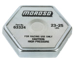 Moroso 63324 FITS Racing Radiator Cap - 23-25lbs