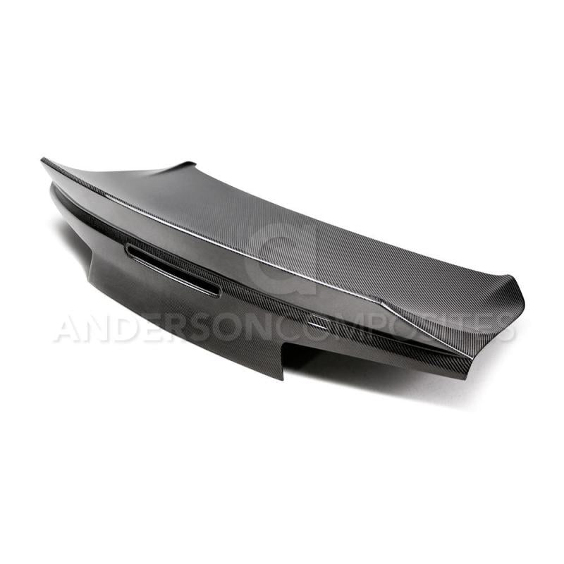 Anderson Composites AC-TL16CHCAM-ST-DS FITS 2016+ Chevy Camaro Carbon Fiber Double Sided Deck Lid w/ Integrated Spoiler