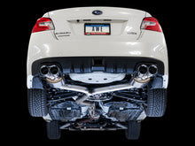 Load image into Gallery viewer, AWE Tuning 2015+ Subaru WRX VA Sedan Touring Edition Exhaust - Chrome Silver Tips (102mm)