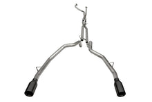 Load image into Gallery viewer, CORSA Performance 21190BPC FITS Corsa 21-22 Dodge Ram TRX Crew Cab Baja Catback Exhaust Dual Rear Black Tip