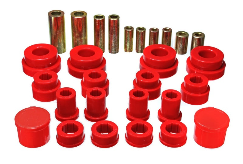 Energy Suspension 7.3121R - 02-09 350Z / 03-07 Infiniti G35 Red Front Control Arm Bushing Set