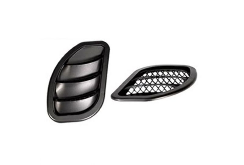 Daystar KJ71048BK FITS 2007-2018 Jeep Wrangler JK Hood Side Vent Kit Right and Left Black Pair