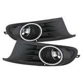 SPYDER 5076182 - Spyder Volkswagen Golf TDI TSI OEM Style Fog Lights w/Switch Clear FL-VG2010-C