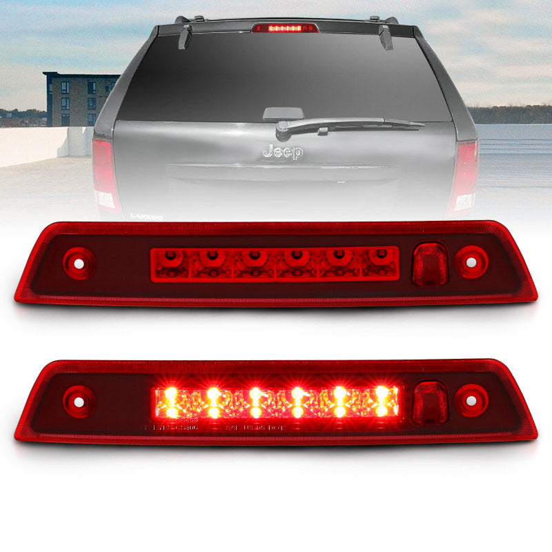 ANZO 531108 FITS 05-10 Jeep Grand Cherokee LED 3rd Brake LightRed