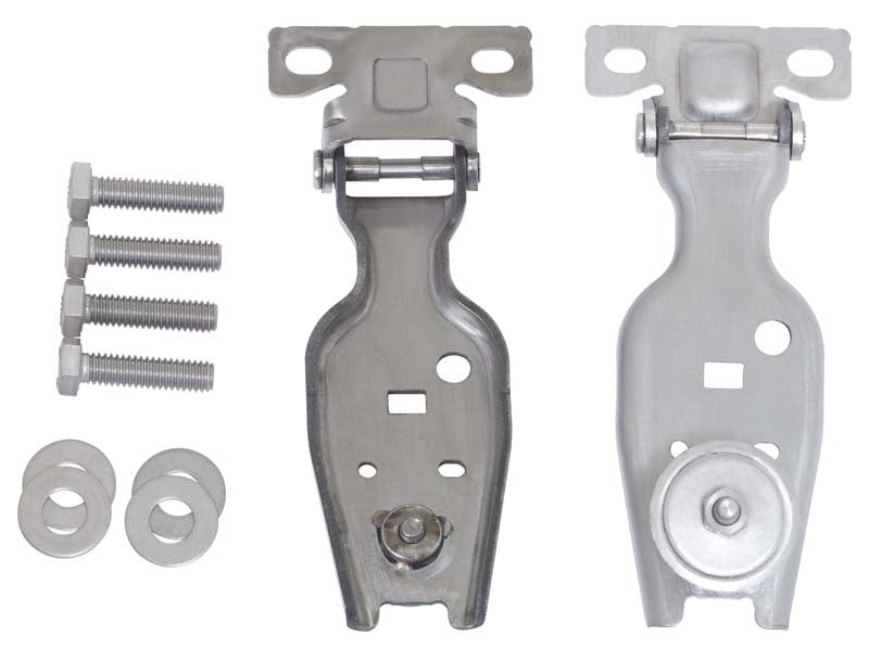 Kentrol 30016 FITS 07-18 Jeep Wrangler JK Liftgate Hinge Pair Bare Grey