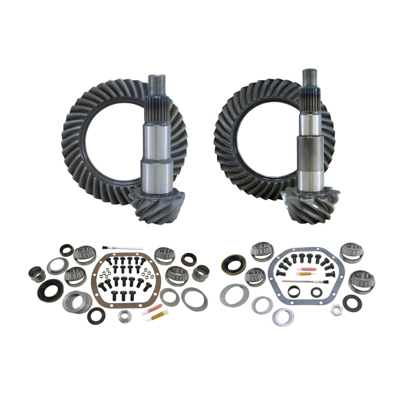 Yukon Gear & Axle YGK012 -  -Yukon Gear Gear & Install Kit Package For Jeep JK (Non-Rubicon) in a 4.56 Ratio