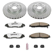 Load image into Gallery viewer, Power Stop 05-07 Cadillac XLR Front Z26 Street Warrior Brake Kit - free shipping - Fastmodz