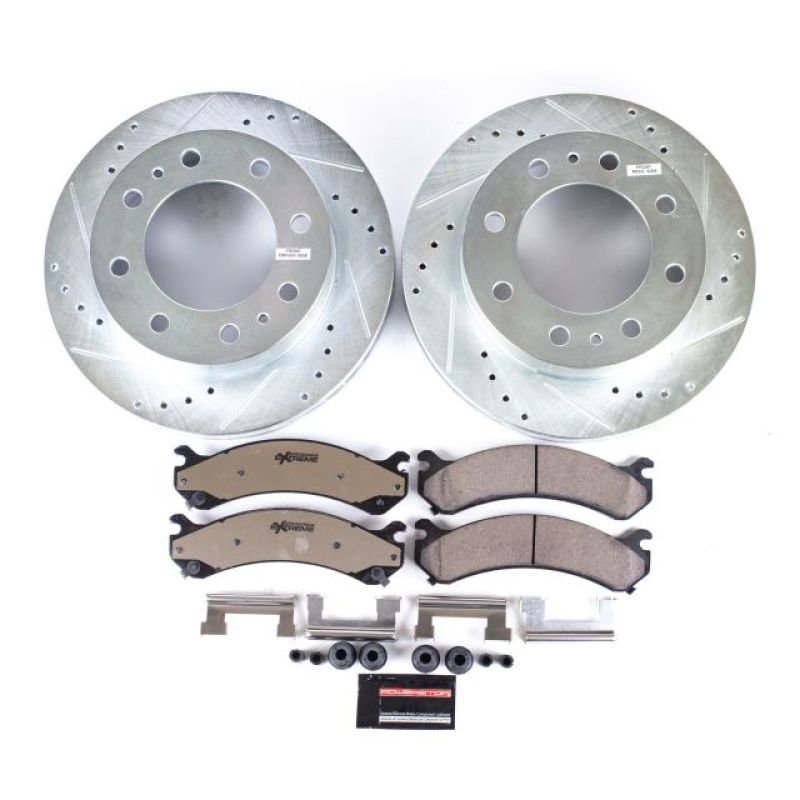 Power Stop 02-04 Chevrolet Avalanche 2500 Front Z36 Truck & Tow Brake Kit - free shipping - Fastmodz
