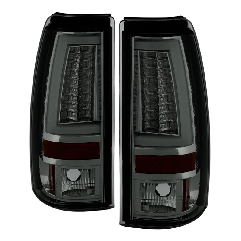 SPYDER 5081940 - Spyder Chevy Silverado 1500/2500 03-06 Version 2 LED Tail LightsSmoke ALT-YD-CS03V2-LED-SM