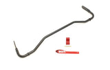 BMR Suspension SB013H - BMR 08-09 Pontiac G8 Rear Hollow 22mm Adj. Sway Bar Kit w/ Bushings Black Hammertone