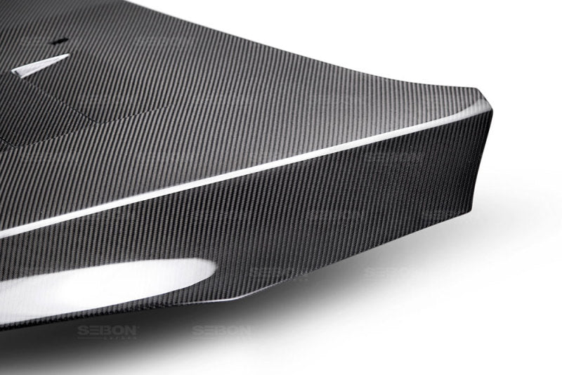 Seibon HD16FDFO-TS FITS 15-16 Ford Focus TS-Style Gloss Finish Carbon Fiber Hood