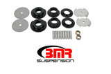 BMR Suspension BK063 - BMR 16-17 6th Gen Camaro Rear Cradle Lockout Bushing Kit Black