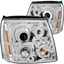 Load image into Gallery viewer, ANZO - [product_sku] - ANZO 2003-2006 Cadillac Escalade Projector Headlights w/ Halo Chrome (CCFL) (HID Compatible) - Fastmodz