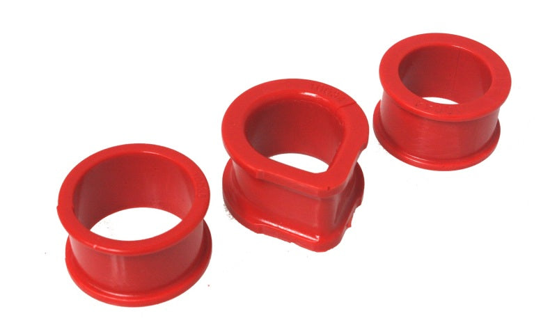 Energy Suspension 7.10104R FITS 95-98 Nissan 240SX (S14) / 89-94 240SX (S13) Red Rack and Pinion Bushing Set / 90-