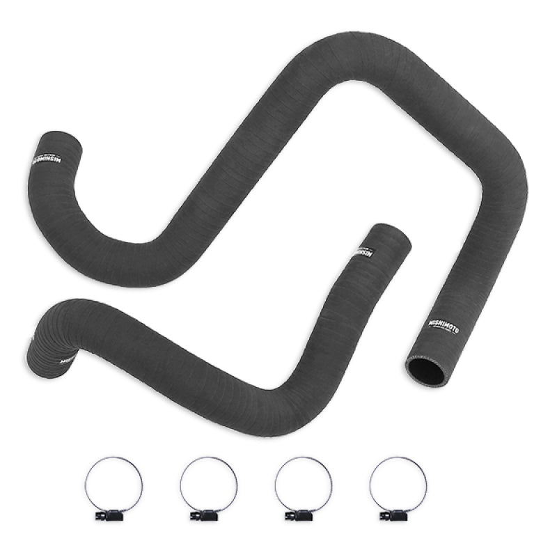 Mishimoto MMHOSE-WR6-12MBK FITS 2012+ Jeep Wrangler 6cyl Matte Black Silicone Hose Kit