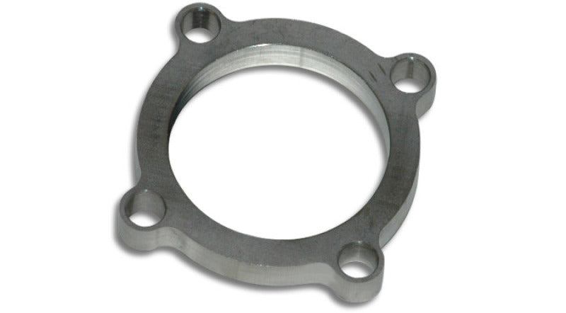 Vibrant 14390 FITS GT series / T3 Discharge Flange (4 Bolt) with 2.5in Inlet ID Mild Steel 1/2in Thick