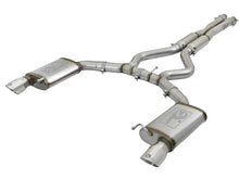 Load image into Gallery viewer, aFe 49-36448-P FITS 20-22 Audi RS6 Avant V8 4L(tt) MACH Force-Xp 3in to 2.5in 304 SS Cat-Back Exhaust w/Polished Tip