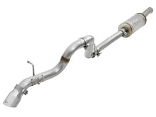 Load image into Gallery viewer, aFe 49-48075-P FITS MACH Force-Xp 2.5in 409SS Axle-Back Hi-Tuck Exh Sys w/ Pol Tip 18-20 Jeep Wrangler (JL) V6 3.6L