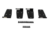 Kentrol 50420 FITS 76-93 Jeep CJ/Wrangler YJ Hardtop Door Hinge Set 4 PiecesPowdercoat Black