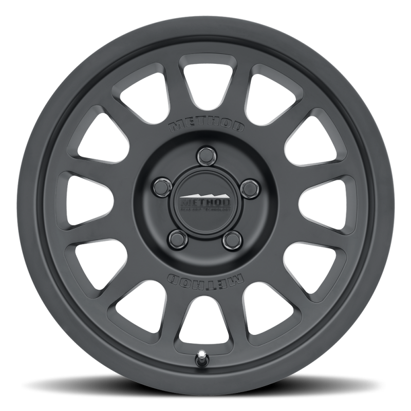 Method Wheels MR70378558500 - Method MR703 17x8.5 0mm Offset 5x150 110.5mm CB Matte Black Wheel