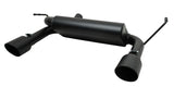 Gibson 17303-B - 07-11 Jeep Wrangler JK Rubicon 3.8L 2.5in Cat-Back Dual Split Exhaust Black Elite (Ceramic)
