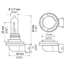 Load image into Gallery viewer, Hella H9 - Bulb  12V 65W PGJ19-5 T4