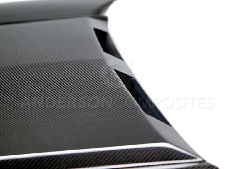 Anderson Composites AC-HD15FDMU-AB-DS FITS 15-17 Ford Mustang (Excl. GT350/GT350R) Ram Air Double Sided Hood