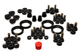 Energy Suspension 16.18106G - 92-96 Honda Prelude Black Hyper-Flex Master Bushing Set