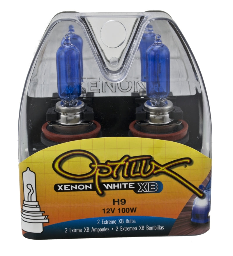 Hella H71070792 - Optilux H9 12V/100W XB Xenon White Bulb (pair)