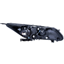 Load image into Gallery viewer, ANZO - [product_sku] - ANZO 2013-2015 Honda Accord Projector Headlights w/ U-Bar Black - Fastmodz