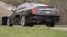Load image into Gallery viewer, Stainless Works CTSV16MKS-FC - 2016-18 Cadillac CTS-V Sedan Axleback System Dual-Mode Turbo Mufflers 4in Tips