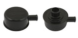 Mr Gasket 2054BP  -  Mr. Gasket Breather Pcv Fitting Flat Blk