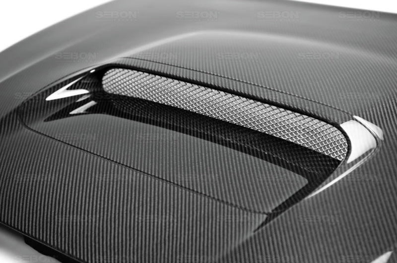 Seibon HD15SBIMP-OE FITS 2015 Subaru WRX/STI OEM Style Carbon Fiber Hood