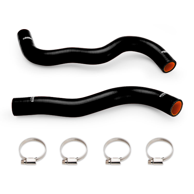 Mishimoto MMHOSE-CIV-16BK FITS 2016+ Honda Civic 1.5T Black Silicone Coolant Hose Kit