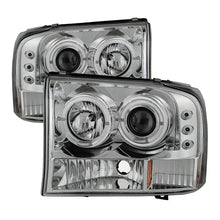 Load image into Gallery viewer, SPYDER 5010360 - Spyder Ford F250 Super Duty 99-04 Projector Version 2 LED Halo LED Chrm PRO-YD-FF25099-1P-G2-C