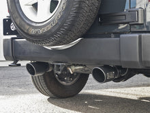 Load image into Gallery viewer, aFe Rebel Series 2.5in 409 SS Axle-Back Exhaust w/ Black Tips 2007+ Jeep Wrangler (JK) V6 3.6L/3.8L