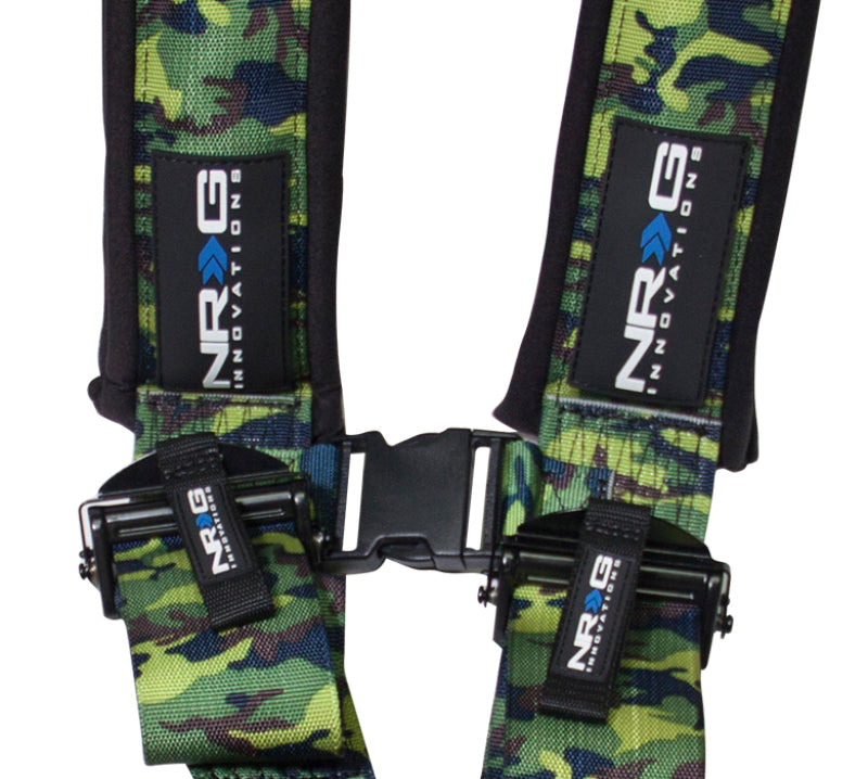 NRG SBH-5PCCAMO-620 - SFI 16.1 5pt 3in. Seat Belt Harness/ Latch LinkCamo