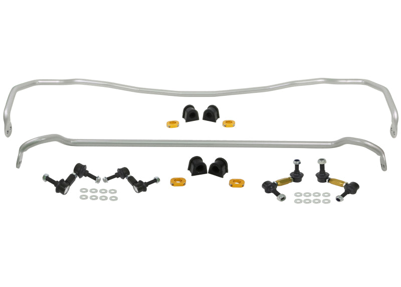 Whiteline BSK014 - 05-06 Subaru Legacy / 06-09 Legacy Spec.B Front and Rear Swaybar Assembly Kit