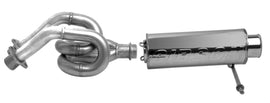 Gibson 96002 - 04-07 Yamaha YXR66F Rhino 660 Base Single Exhaust Stainless