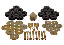 Load image into Gallery viewer, Energy Suspension 3.4166G FITS 3.4166G - Body Mount Set Exc. CconvertibleBlack