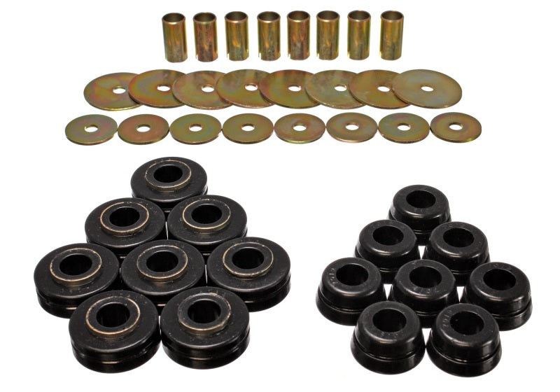 Energy Suspension 6.4101G FITS 6.4101G - Scout Ii Body MountsBlack