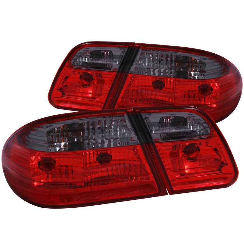 ANZO - [product_sku] - ANZO 1996-2002 Mercedes Benz E Class W210 Taillights Red/Smoke G2 - Fastmodz