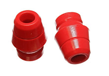 Load image into Gallery viewer, Energy Suspension 2.9101R FITS 97-06 Jeep Wrangler YJ/TJ Red Front Bump Stop Set (Set of 2)