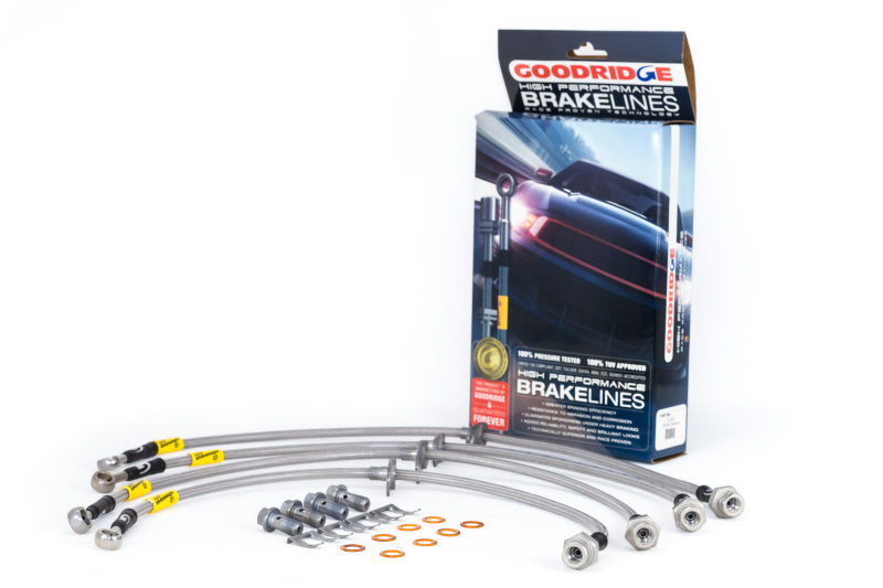 Goodridge 12298 - 2015 Chevrolet Camaro Z-28 SS Brake Lines (Only Fits Z-28)