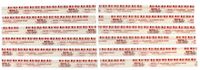 Load image into Gallery viewer, Clevite MPR1 - Plastigage Red Plastigage 12 Pack