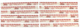 Clevite MPR1 - Plastigage Red Plastigage 12 Pack