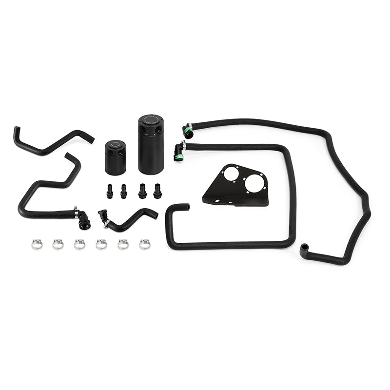 Mishimoto MMBCC-F35T-17SBE FITS 2017+ Ford F-150 3.5L EcoBoost Baffled Oil Catch Can Kit