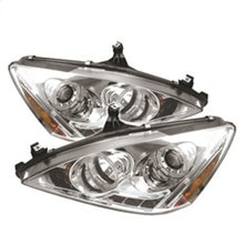 Load image into Gallery viewer, SPYDER 5010643 - Spyder Honda Accord 03-07 Projector Headlights LED Halo Amber Reflctr LED Chrm PRO-YD-HA03-AM-C