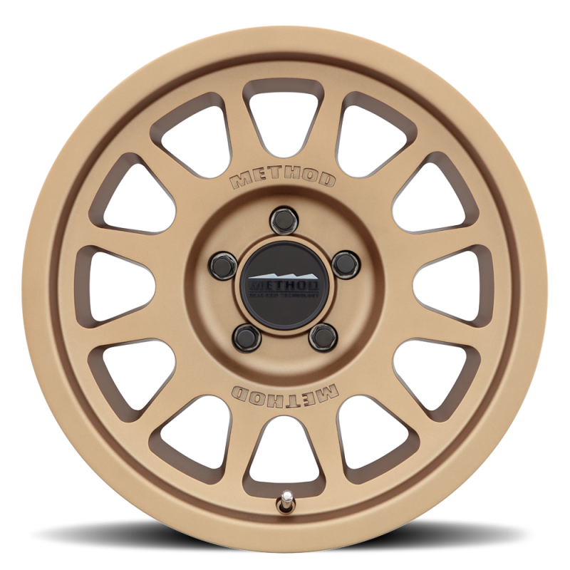 Method Wheels MR70378558935 -Method MR703 17x8.5 +35mm Offset 5x150 110.5mm CB Method Bronze Wheel