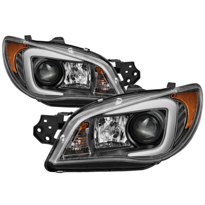 SPYDER 5083920 - Spyder Subaru WRX 2006-2007 Projector HeadlightsHalogen OnlyBlack PRO-YD-SWRX06-LBDRL-BK